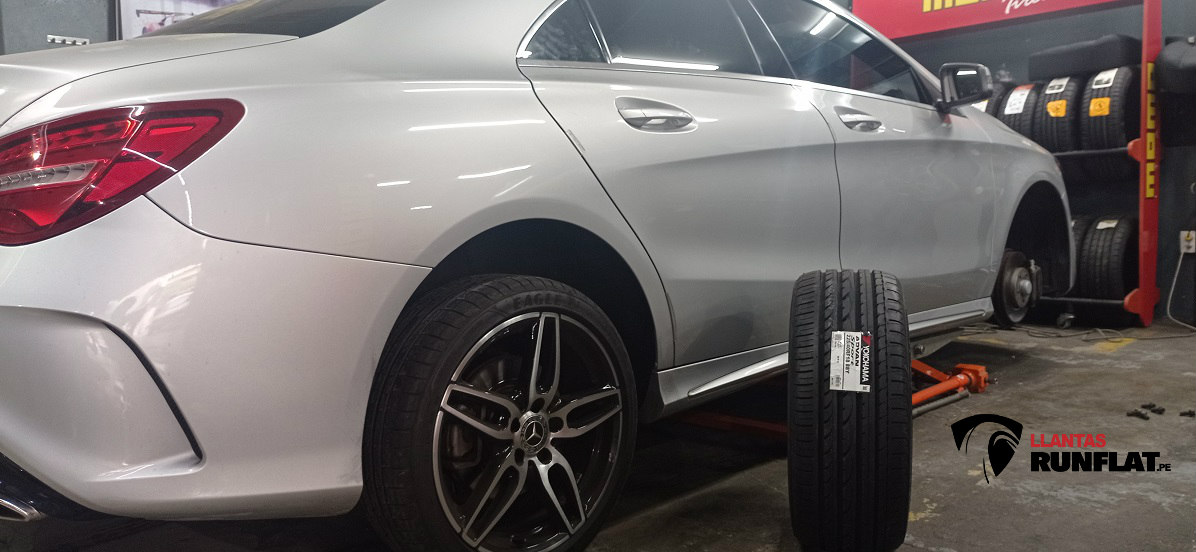 Cliente atendido por Llantas Runflat — instalación de llantas y neumáticos premium